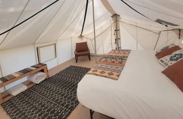Comfortable Glamping Tent close to Canyonlands