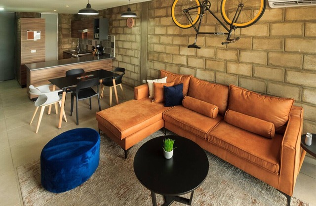 Comfortable Loft w/Terrace, Gym & Coworking | 2 BD | Tribu Colon