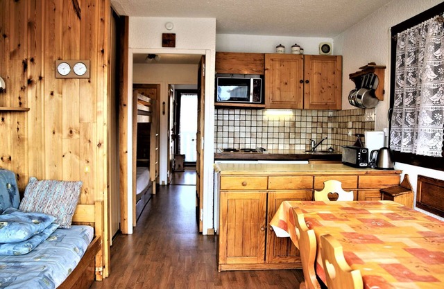 Comfortable ski-in/ski-out apartment with balcony - 6 people, 2 rooms