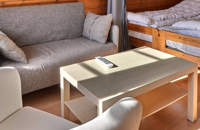 Comfortable studio for 2 people, living room with 2 beds, kitchen area with dishwasher, shower-WC, s