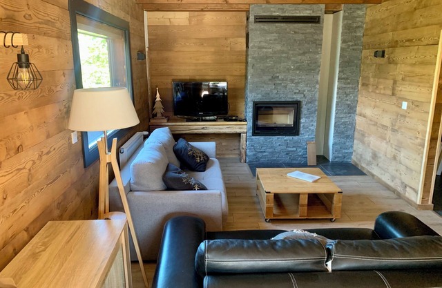 Comfortable T3 85 m² chalet floor, panoramic mountain views
