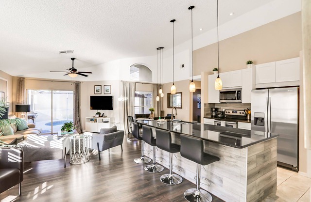 Contemporary Home with Private Pool, Central AC, High-Speed WiFi, & Gas Grill
