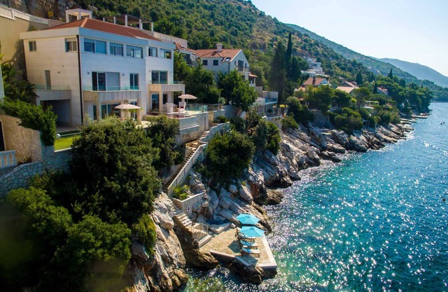 Contemporary Waterfront Villa | Private Pier | Villa Lozica | Stunning Sea.