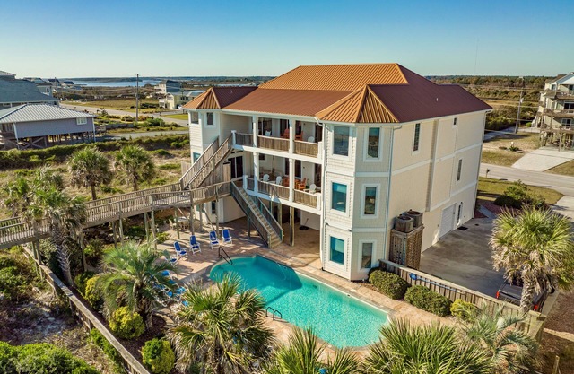 Coppertop | Oceanfront, Private Pool + Hot Tub