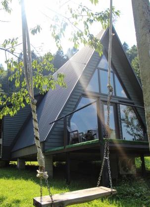 Cottage "A-FRAME romantic house"