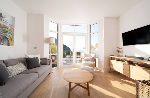 Countisbury View, a luxury two bedroom coastal holiday apartment
