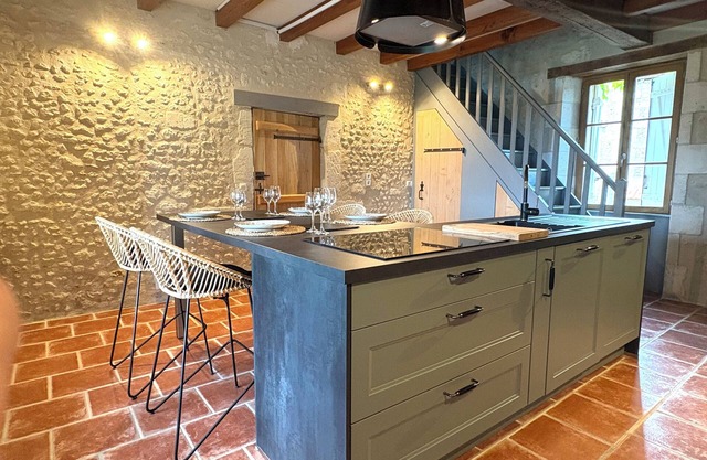 Country property with swimming pool