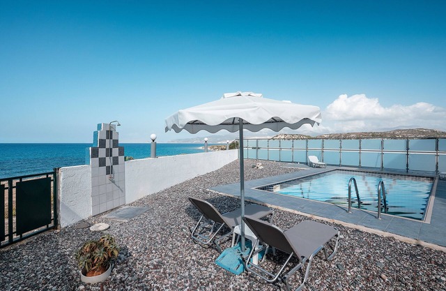 Country House 'Blue Pearl Apolakkia 1' with Shared Pool, Shared Terrace and Wi-Fi