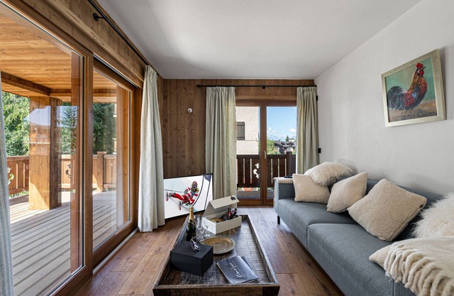 Cozy Apartment Close to Slopes with Modern Amenities in Courchevel