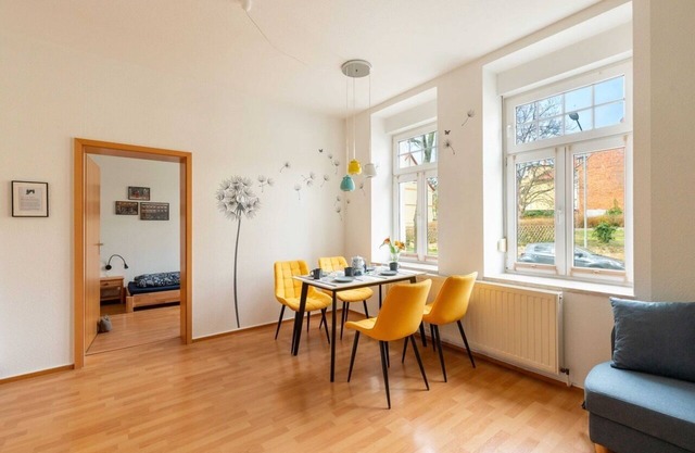 Cozy, fully equipped vacation apartment with a lovely balcony to relax on.