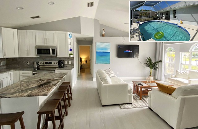 Cozy Home with Heated Pool near golf course and beaches!