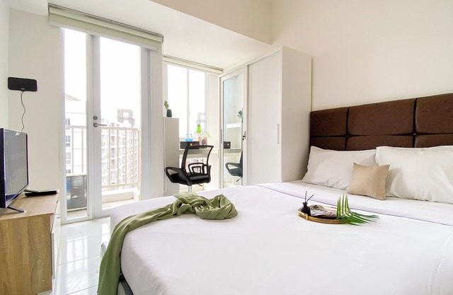 Cozy Living And Nice Studio At Tokyo Riverside Pik 2 Apartment