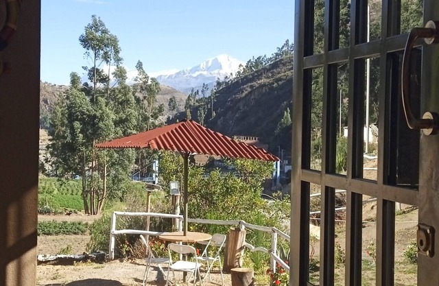 cozy room surrounded by nature and mountains