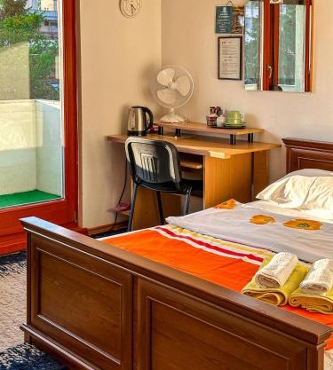 Cozy room with a balcony