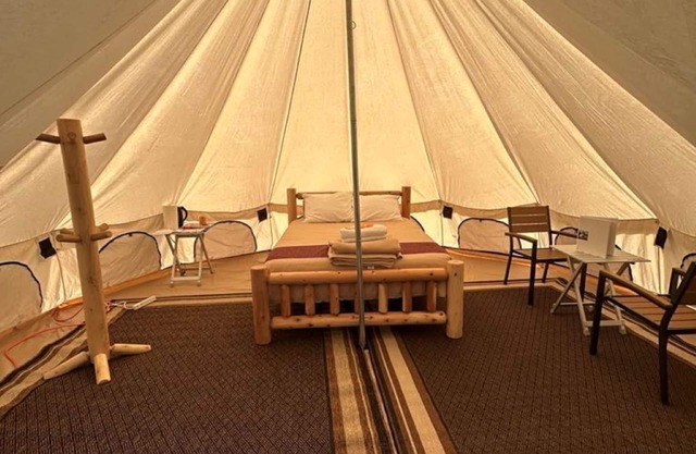 Cozy Round Glamping Tent