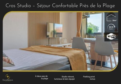 Cros Studio – Cozy Stay Near the Beach