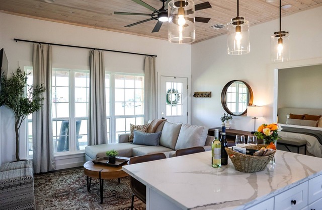 Cross Mountain Cottages 3 | Cozy Porch & Pavilion