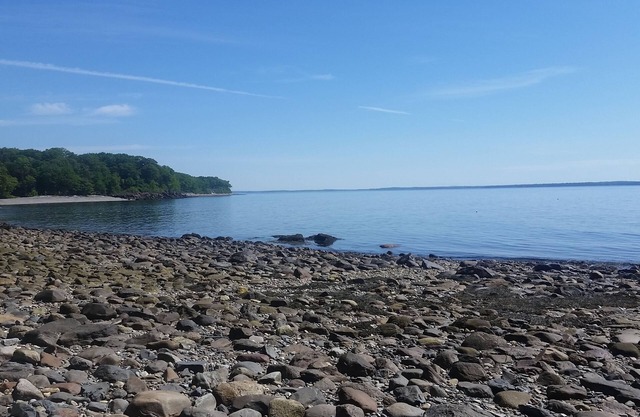 Custom Built Penobscot Bay Retreat on a Private Beach