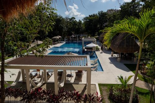 Custom decor-2 pools-CASA YELLOWSTONE Hidden Jungle Gem
