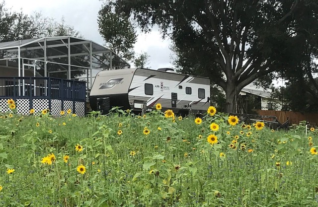 Cute and cozy RV on the farm