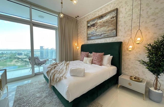 Damac Hills Studio with City View