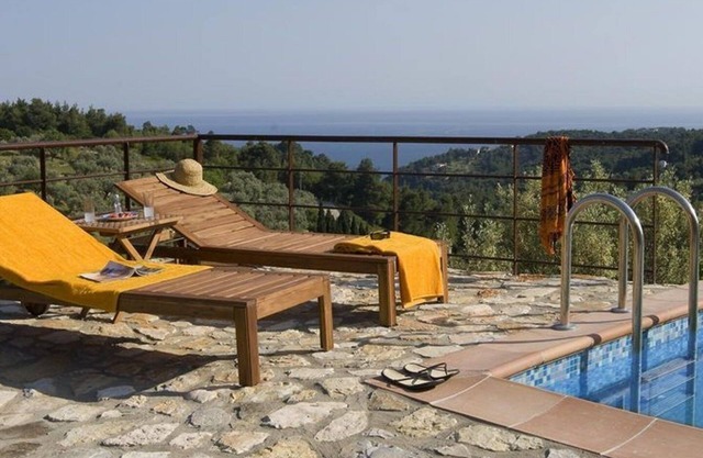 Deluxe Alonissos Island Villa | Villa Petra | Private Pool | Sea View | 2 BDR |.