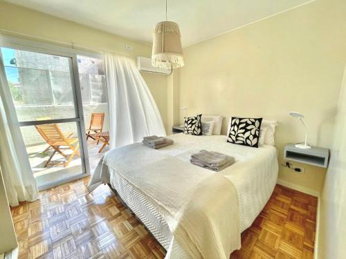 Depto céntrico en Mendoza con terraza, cerca Parque General San Martín y Aristides Villanueva