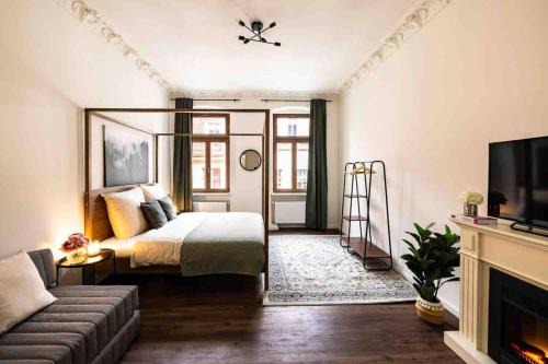 Design Altstadtperle mit 2 Schlafzimmer- 6 Personen-Waschmaschine - Parkplatz-Infrarotkabine