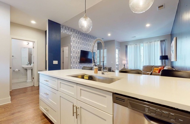 Desirable 12S region of Nashville. All bedroom suites. Walkable coffee and food.