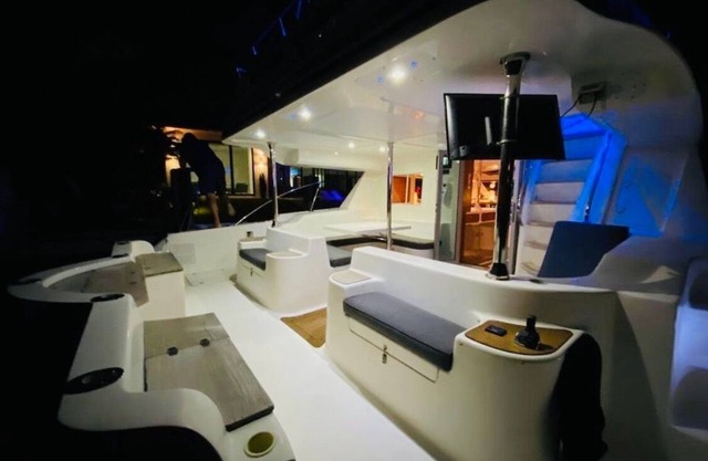 Dockside Fort Myers luxurious catamaran with three bedrooms amazing experience