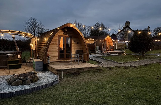 Dog-Friendly Executive Glamping Pod With Hot Tub