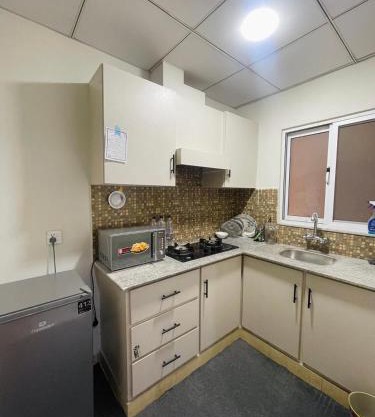 Doha emporium B-17 multi garden Islamabad 2 bad flate for rent