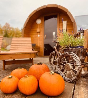 Dolina Bella - całoroczne domki z balią i sauną w sercu Kaszub