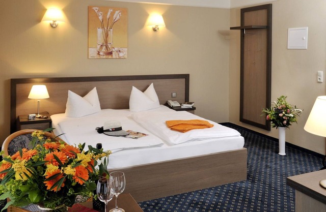 Double room with balcony and kitchenette - Strandhotel Nordischer Hof