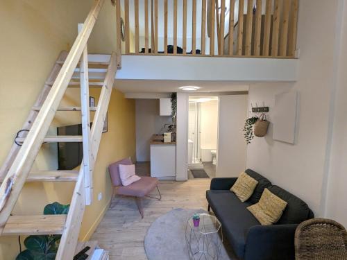 Duplex, bohème et fonctionnel proche Gratte-Ciel