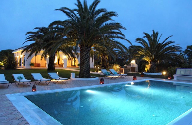 El Palmar - Luxury villa with solar heated private pool and beach access