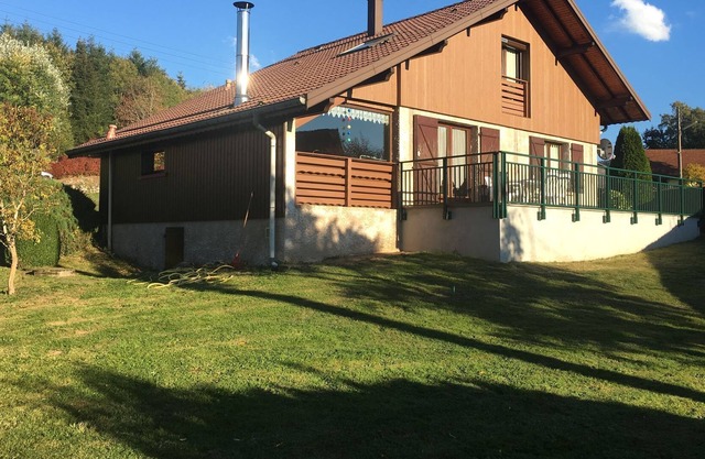 Elegant Chalet in Gerbépal With Terrace
