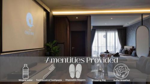 Elegant Seaview Projector Lounge by The Only Bnb