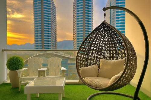 Elysium Tower, Blue Area High-Rise Luxury Apartment Opposite Centaurus Mall