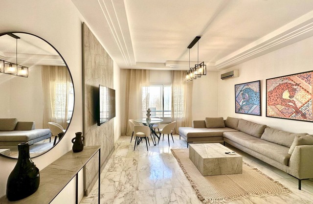 Elyssa superbe appartement aux Jardins de Carthage