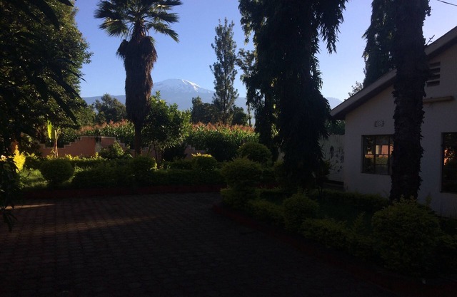 Enjoy the beautiful scene of tallest mountain in Africa when staying with us.