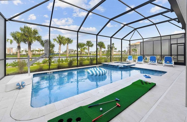 Entertainment-Filled Getaway with Private Pool, Arcade & Resort Perks