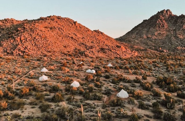 Everything · Camp Ravari: Six Tents & Tiny Home Desert Retreat