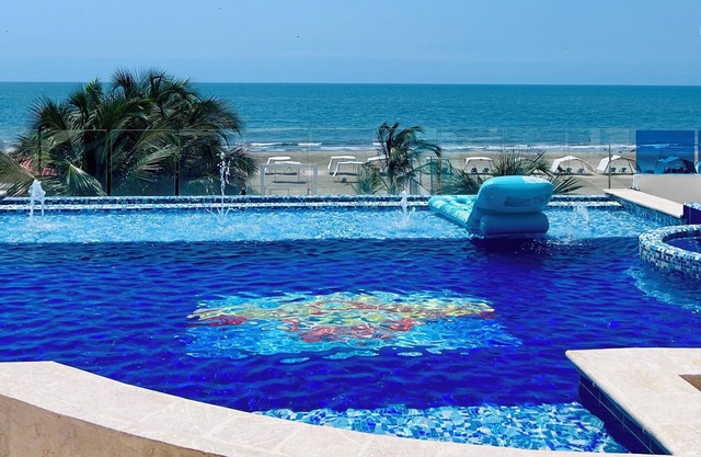 exclusive beach mansion