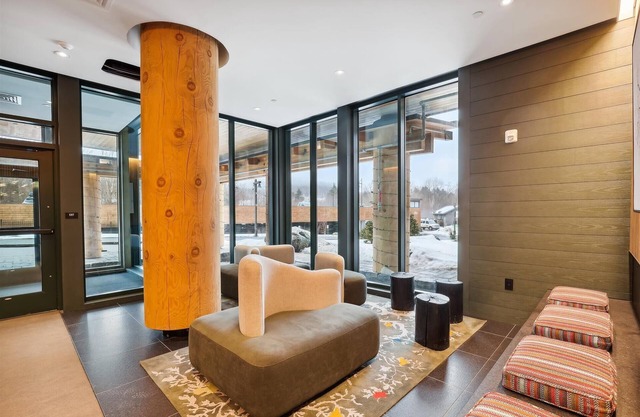 Experience the cozy charm of the Treehouse at Spruce Peak!