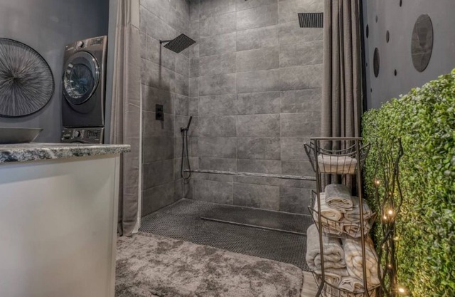 Extravagent Spa Like Shower in Tiny Home