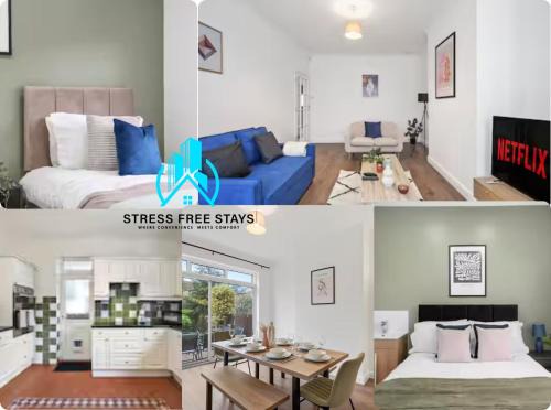 Family & Contractor Stay 4-Bed & Parking in NW10