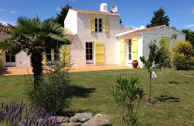 Family house with garden, Ile d'Yeu, 3 comfortable rooms.