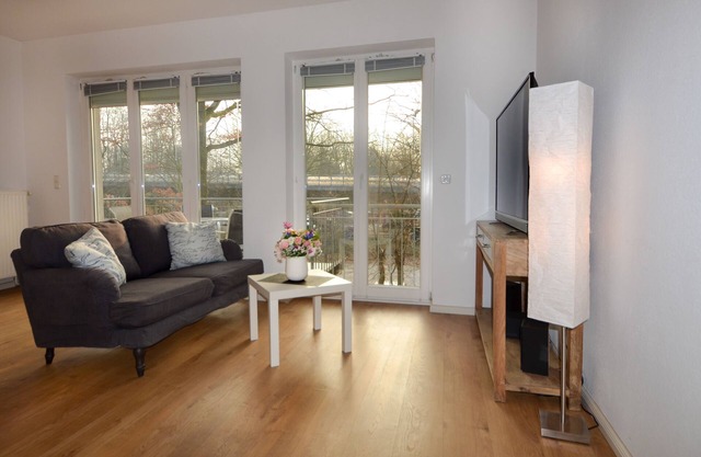 Fantastic apartment with balcony for 4 people in Hamburg Marienthal