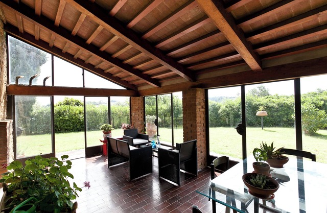 Farmhouse Il Polveraio La Villa - Tuscan hillside with sea view
